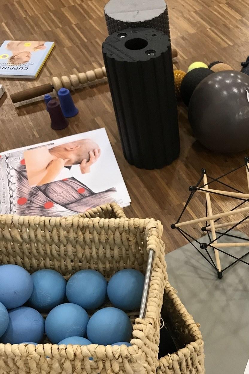 Faszientraining mit Rolle und Ball