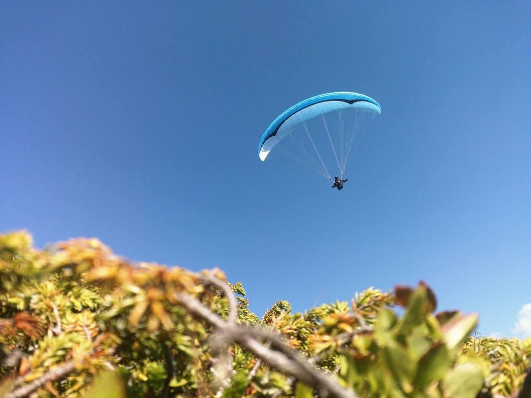 Paragleiten
Hoch in die Lüfte