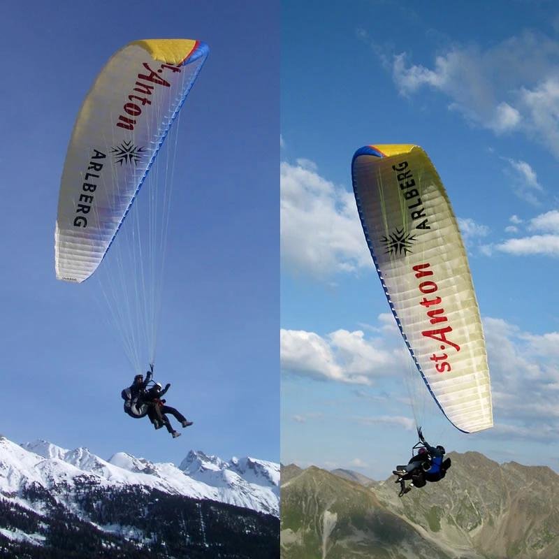 Gleitschirmfliegen in St. Anton