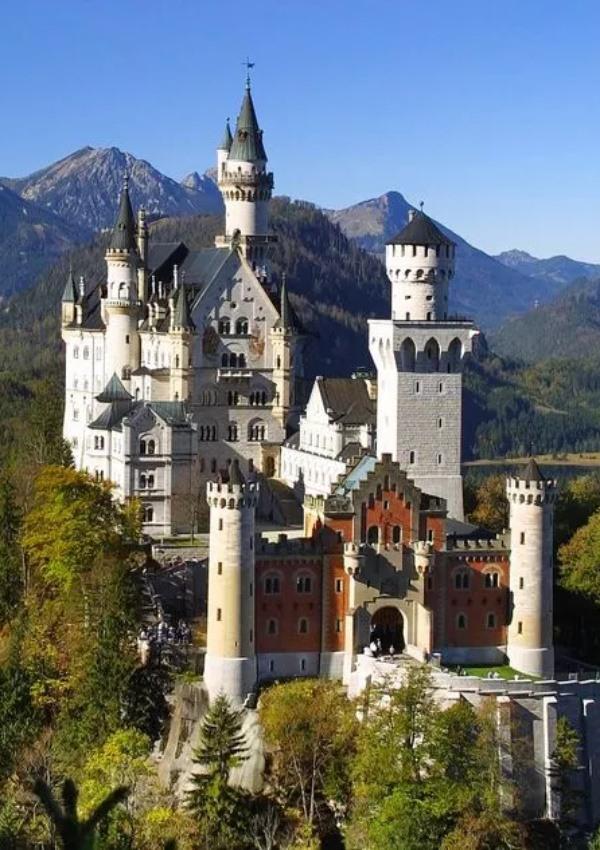 Schloss Neuschwanstein.