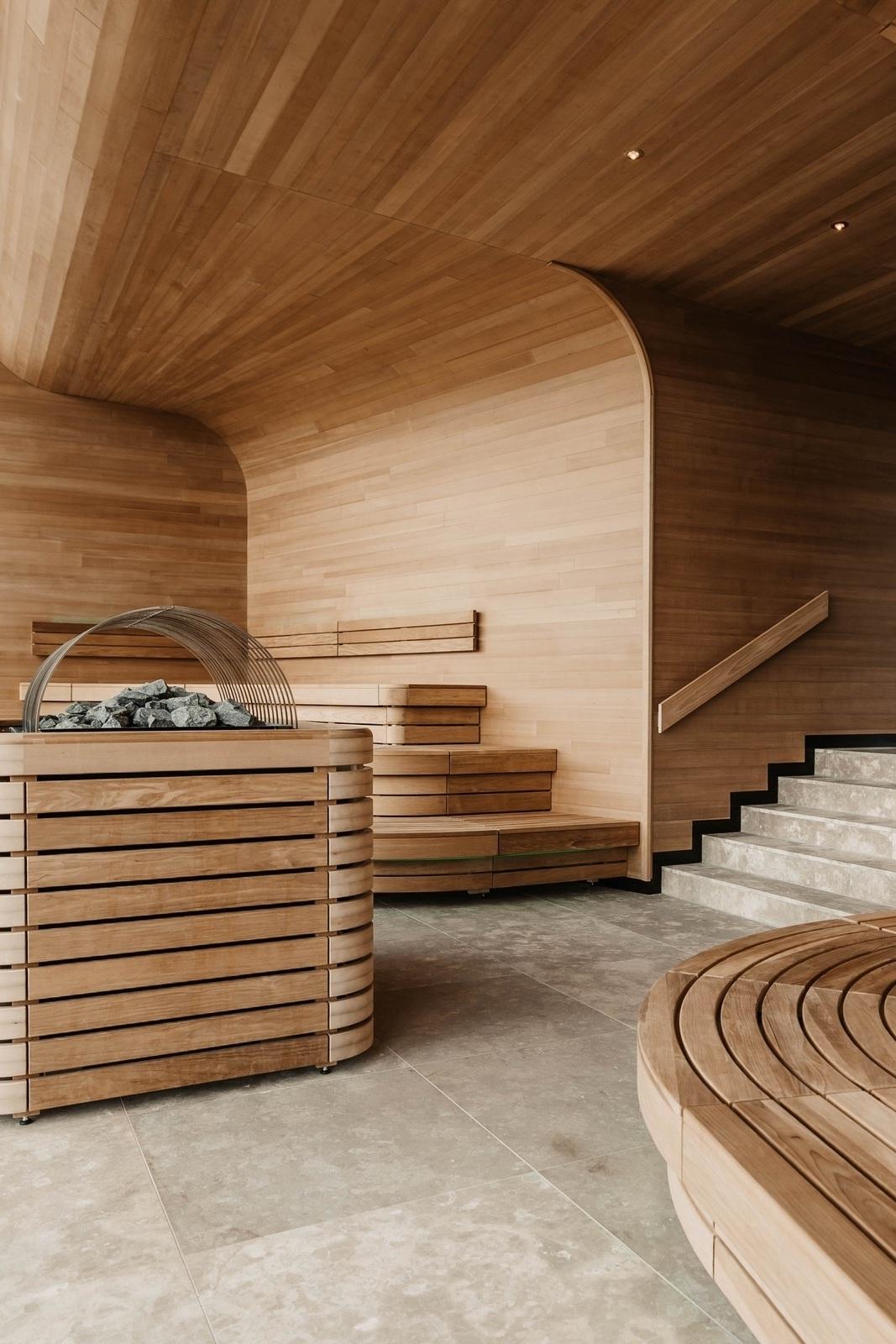 Sauna infusion Finnish sauna with essential oils