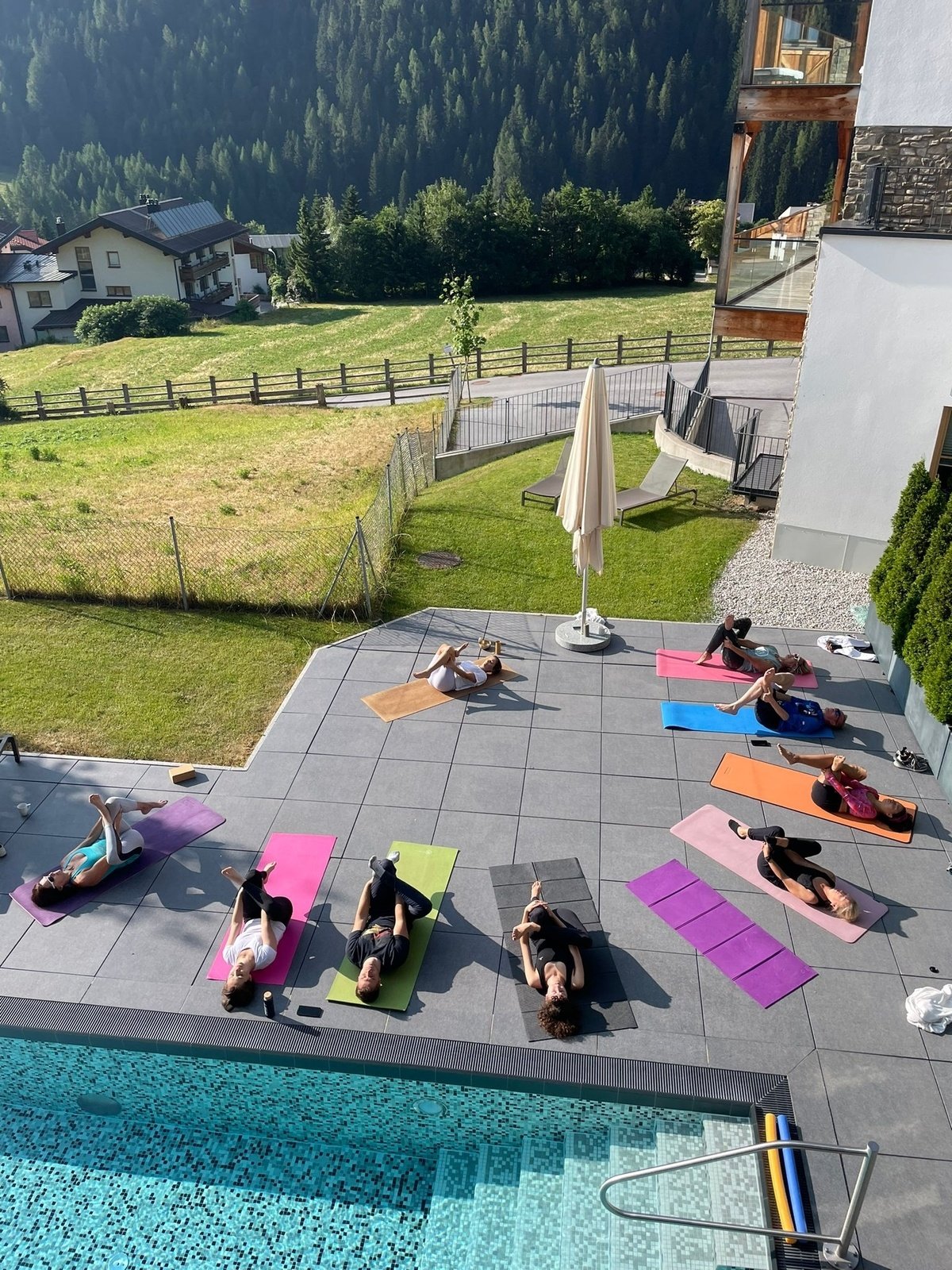 Yoga in den Mountain Spa Residences (nur im Sommer)