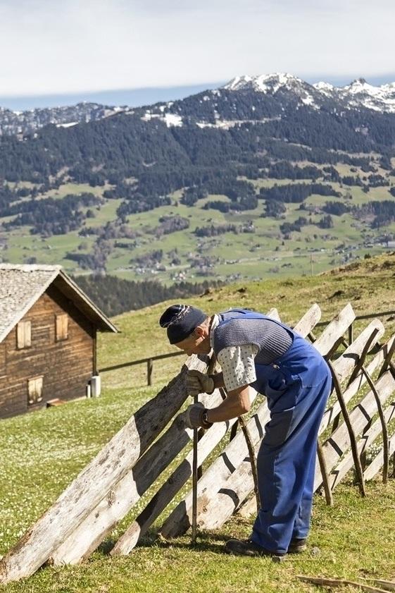 Vorführung "Altes Handwerk" am Rellseck