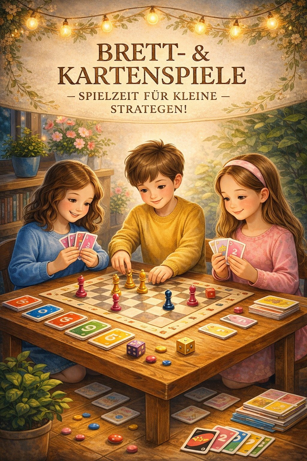 Brett- & Kartenspiele – Spielzeit für kleine Strategen!