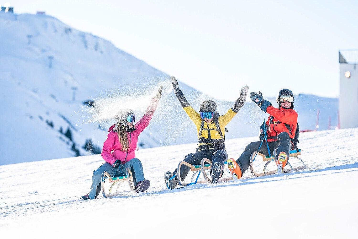 Rodelbahn in St. Anton
