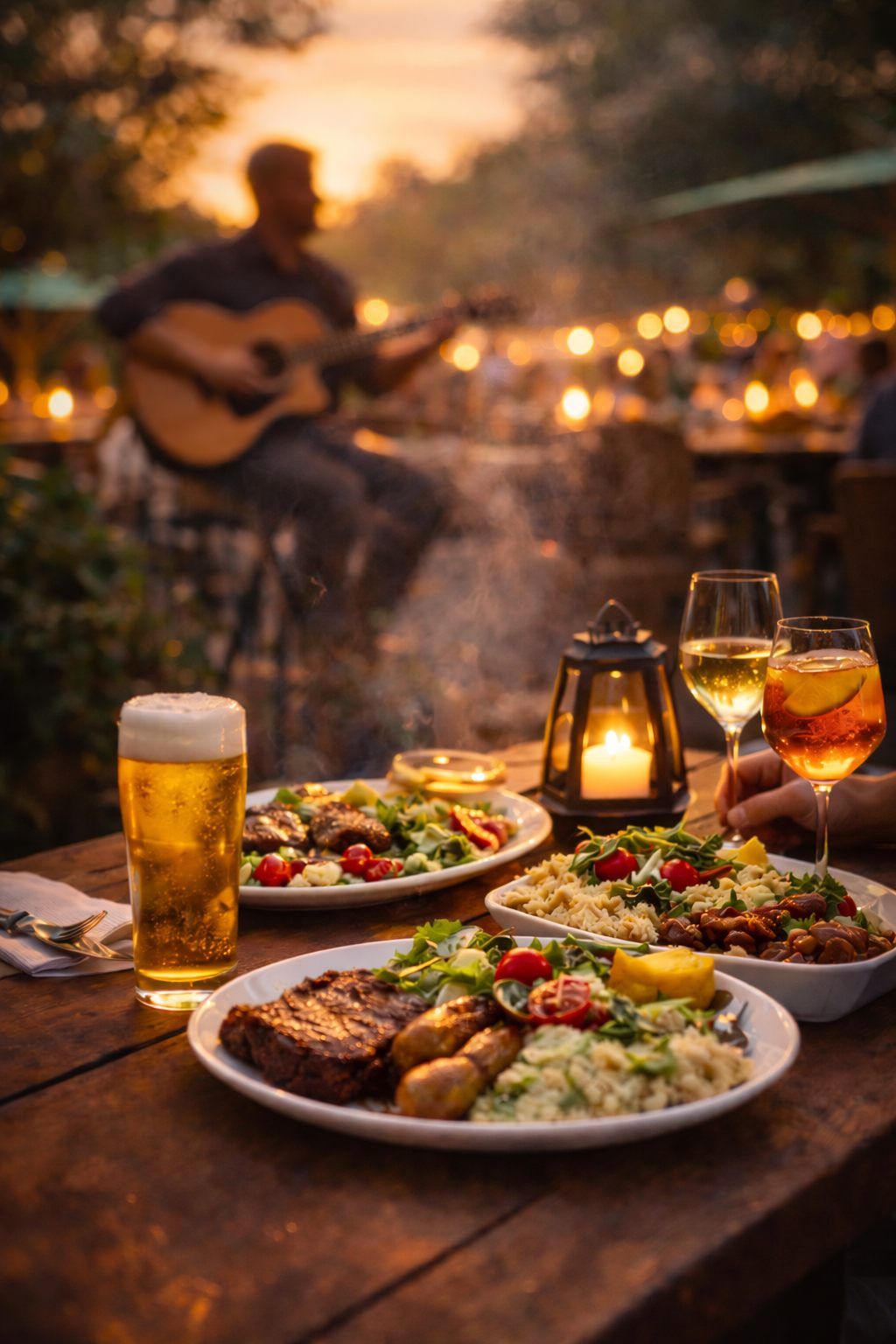 Barbeque evening on 26.06. | Live music, barbecue specialties and salad buffet