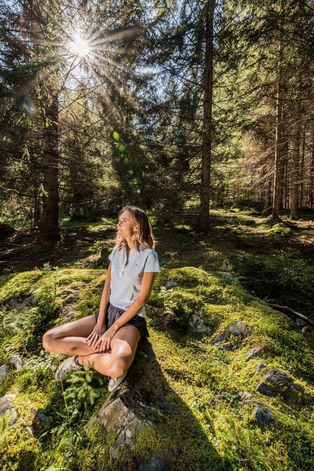 Bagno nella foresta*