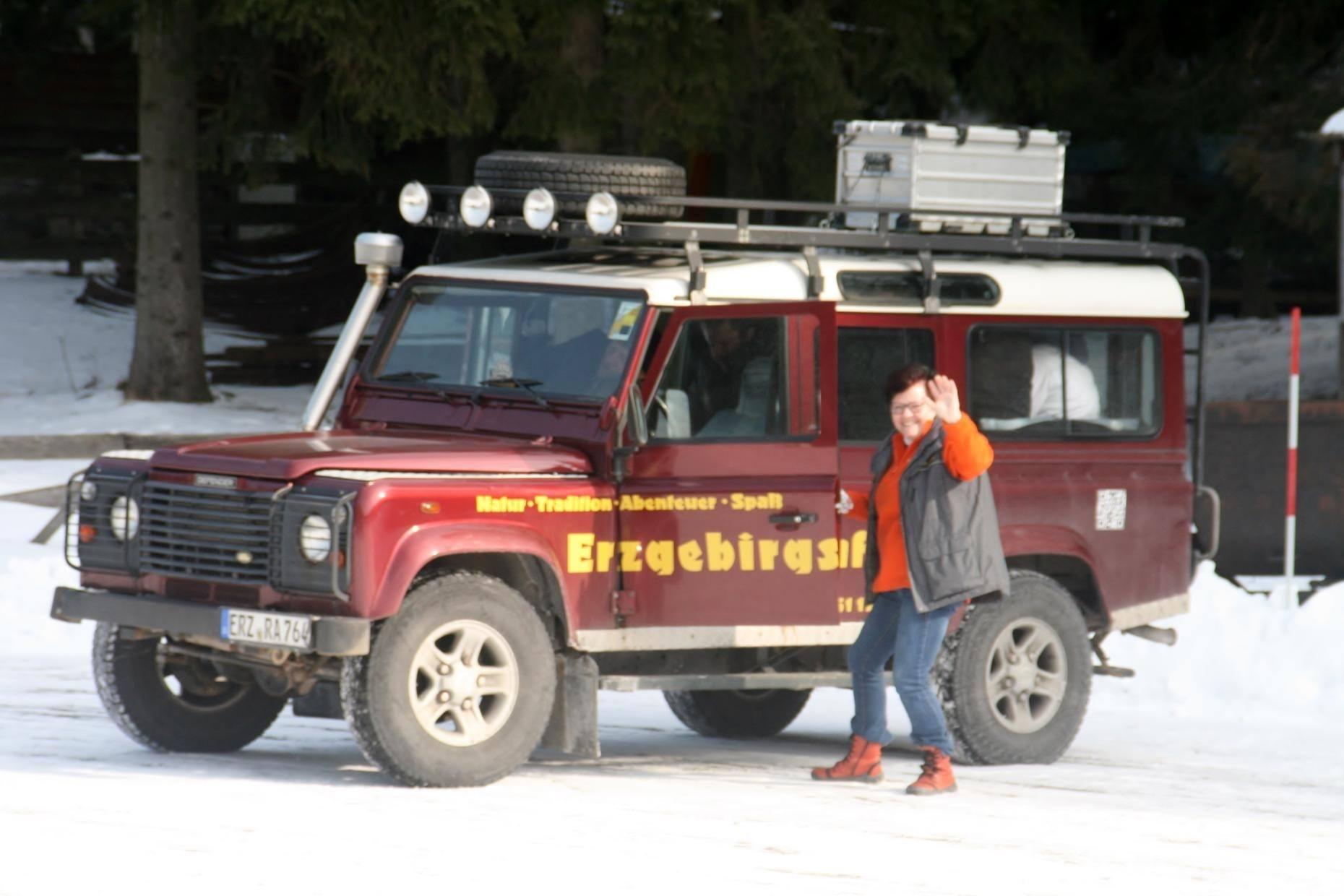ErzgebirgsSafari in the legendary Landy