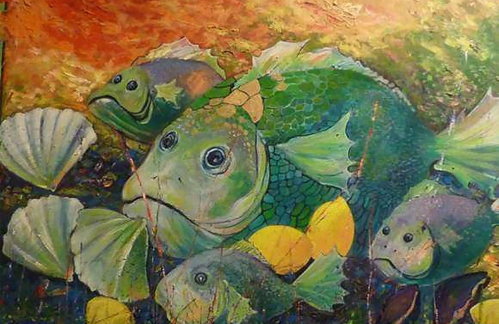 Kunstausstellung "Kunst trifft Küste" - Winfried Gerstädt "Berry"