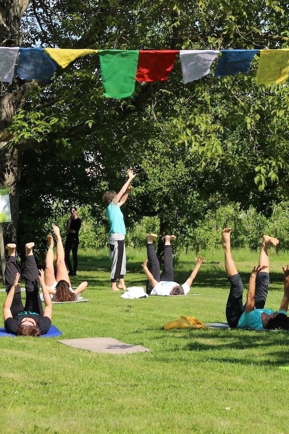 Fünf Elemente Yoga - Weltyogatag