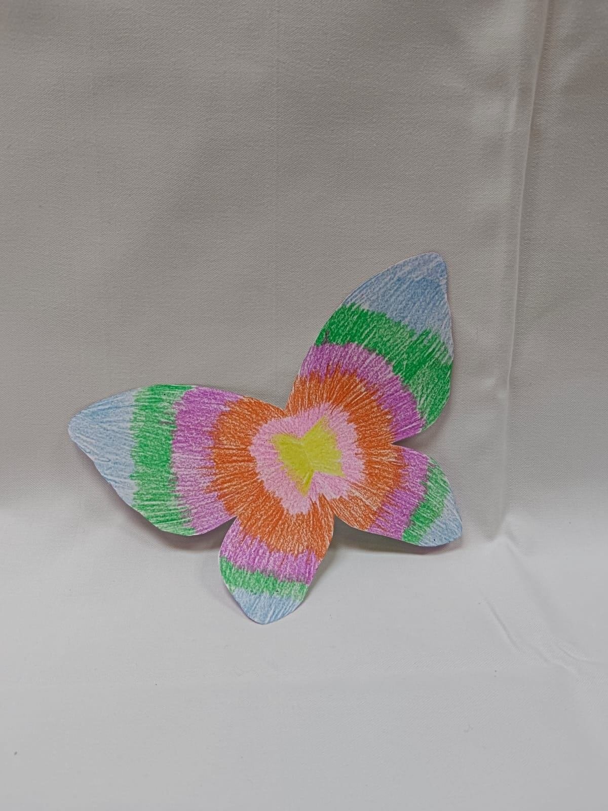 Schmetterling basteln