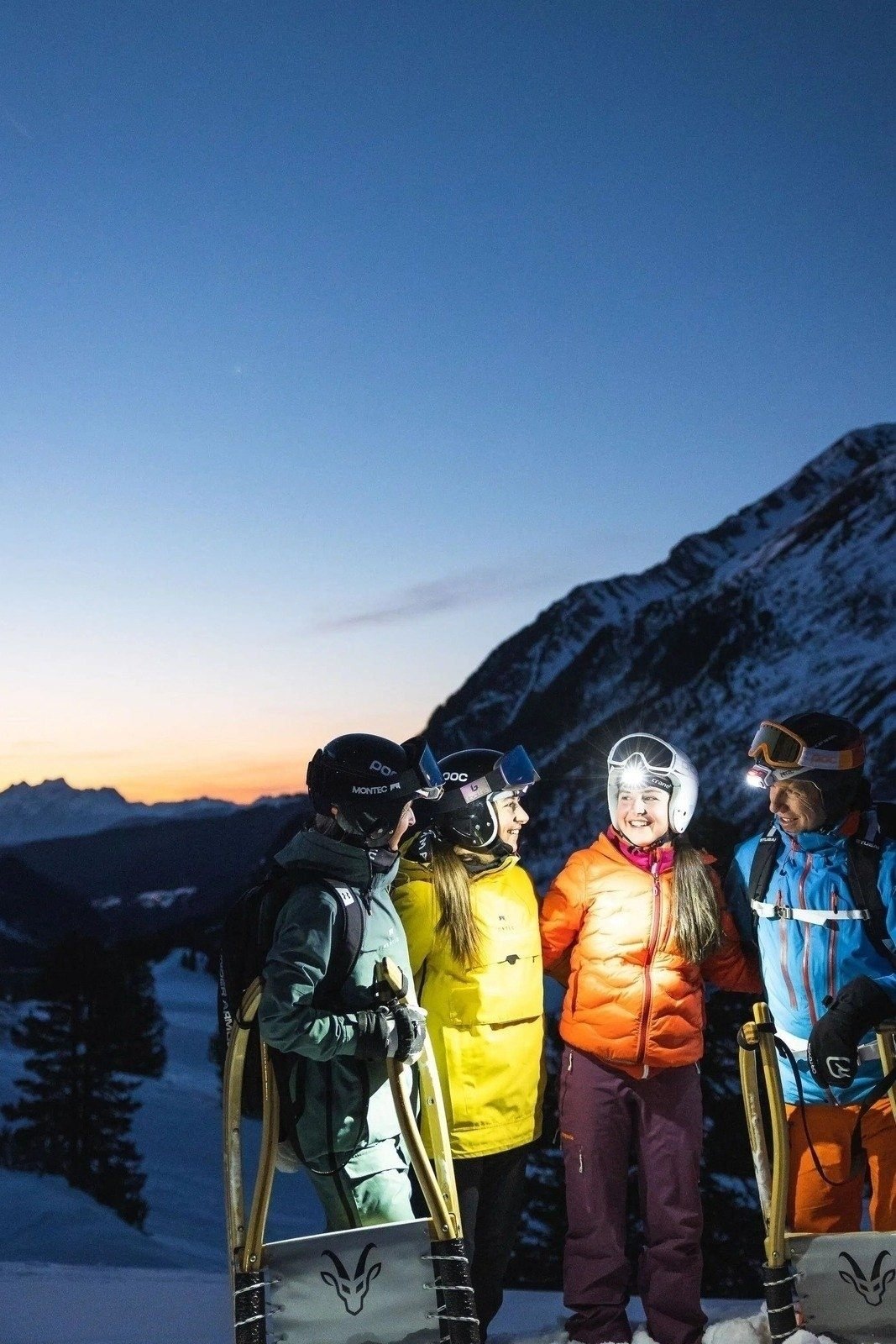 Die ersten am Berg! Sunrise Rodeln & Frühstück am Berg mit Susan