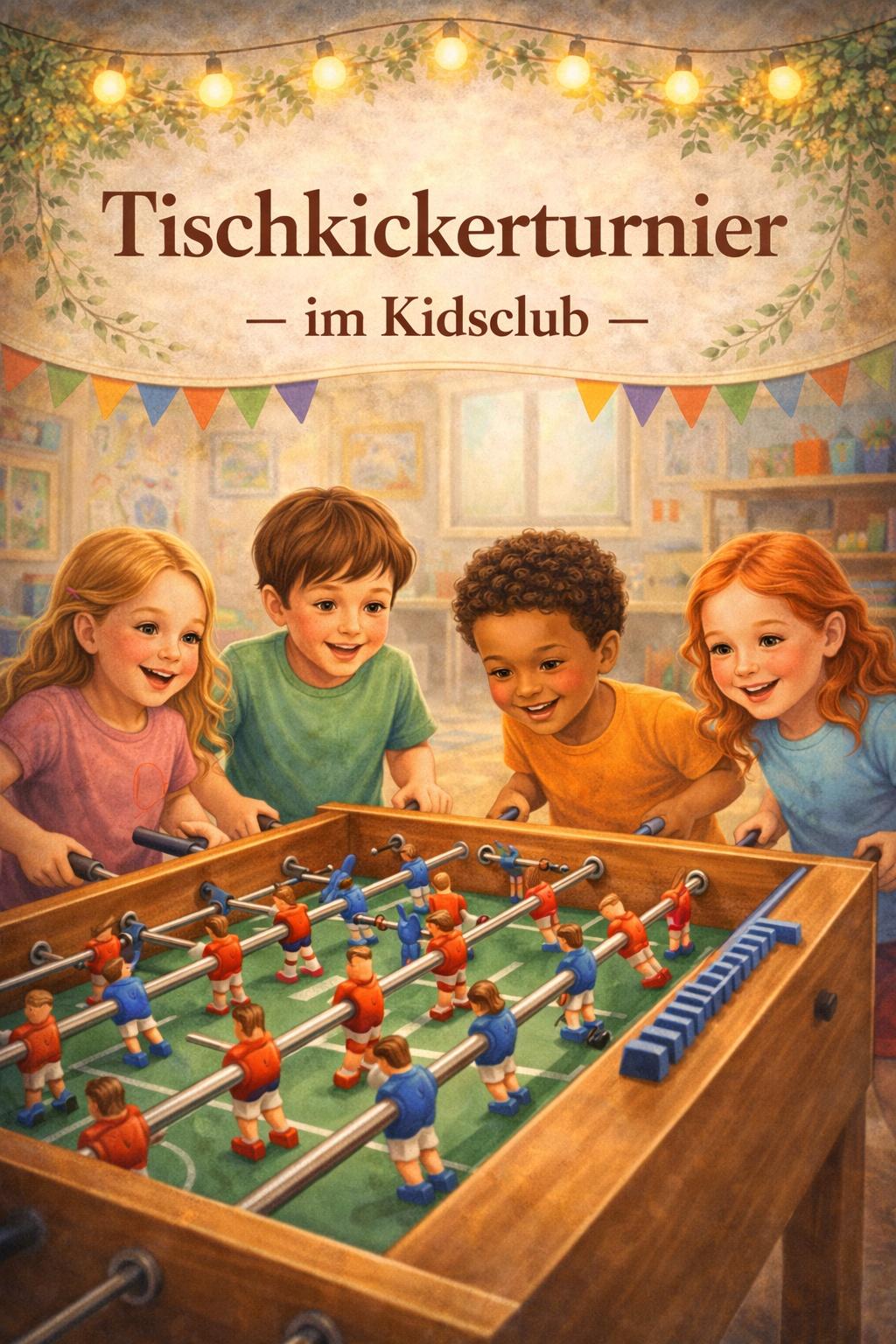 Tischkickerturnier im Kidsclub