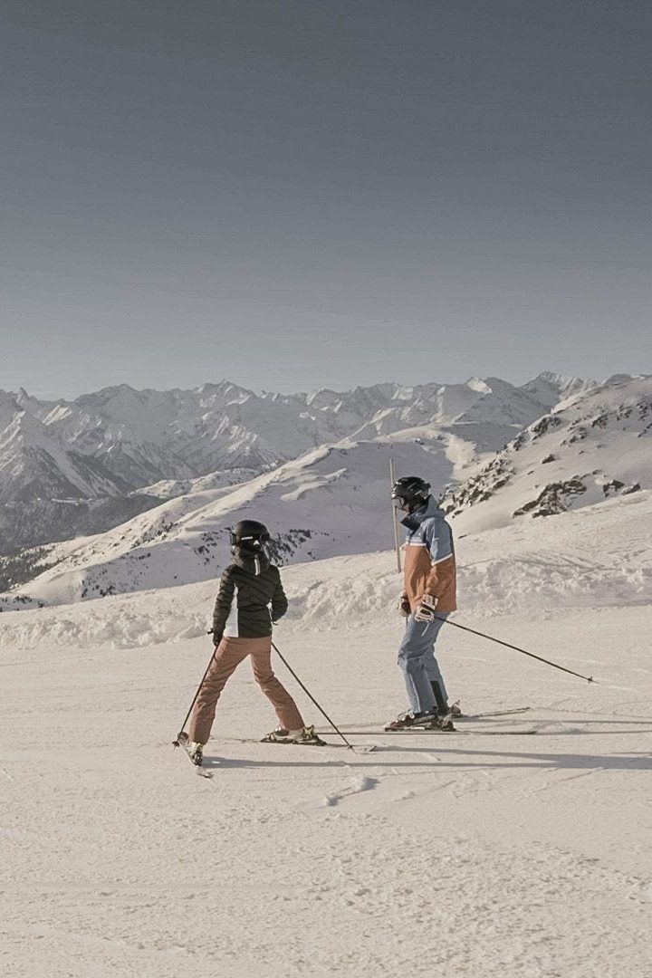 Early Morning Skiing *