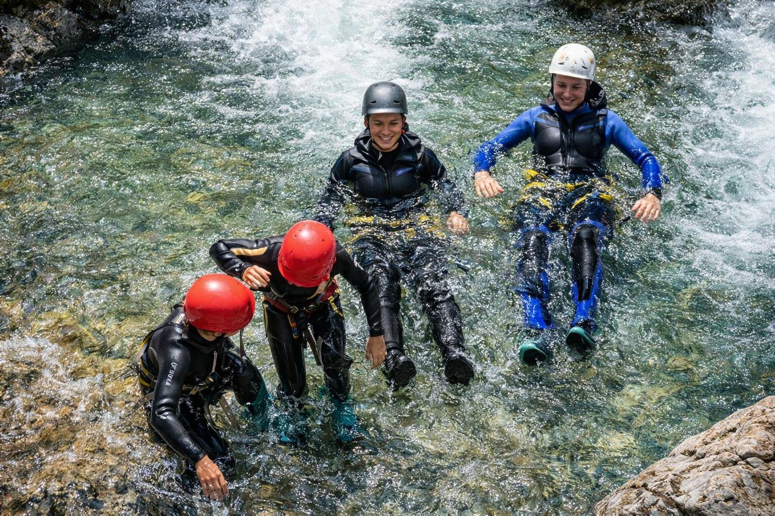 Kids Canyoning