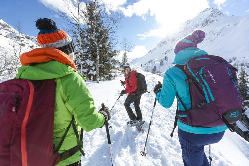 geführte Schneeschuhtouren - BergePlus Programm