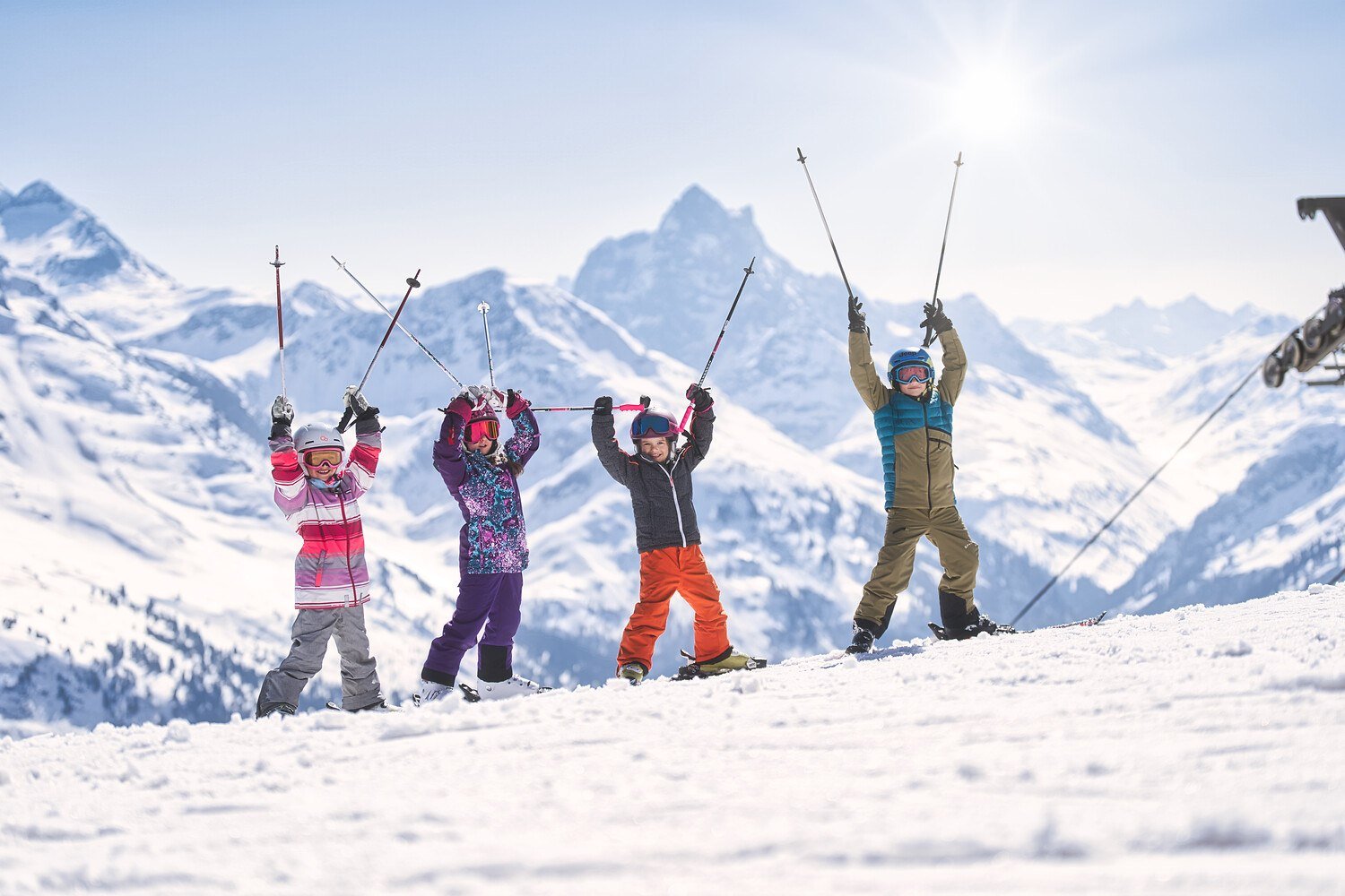 Ein Familienurlaub am Arlberg
