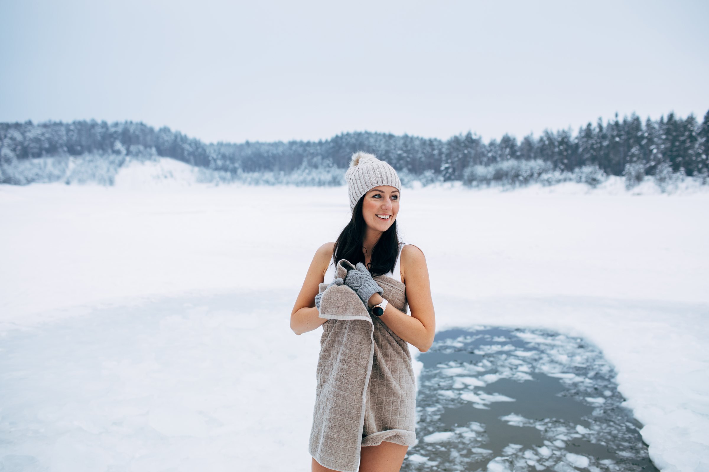 Not for the squeamish: Ice bathing