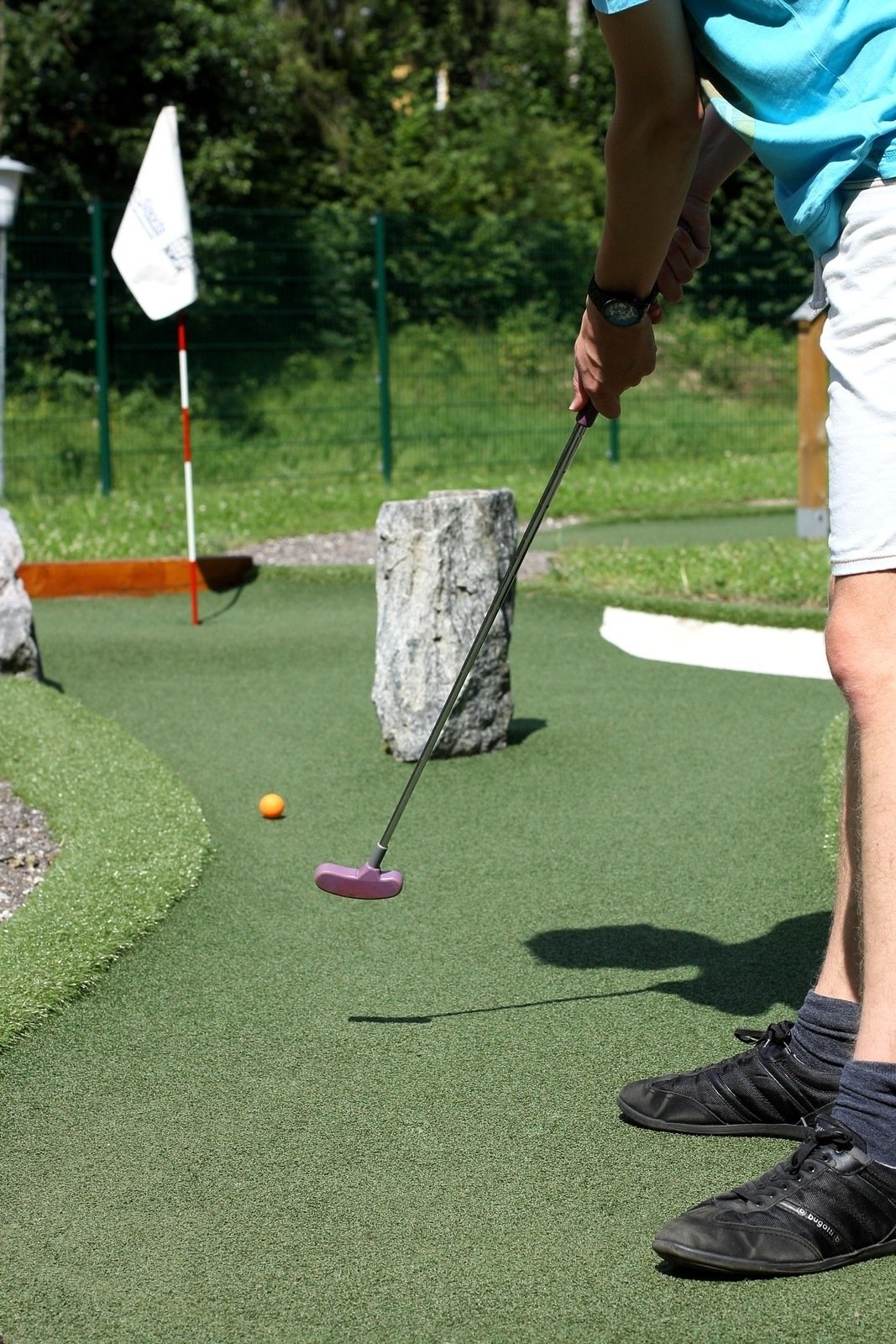 Sportprogramm - Minigolf Challenge