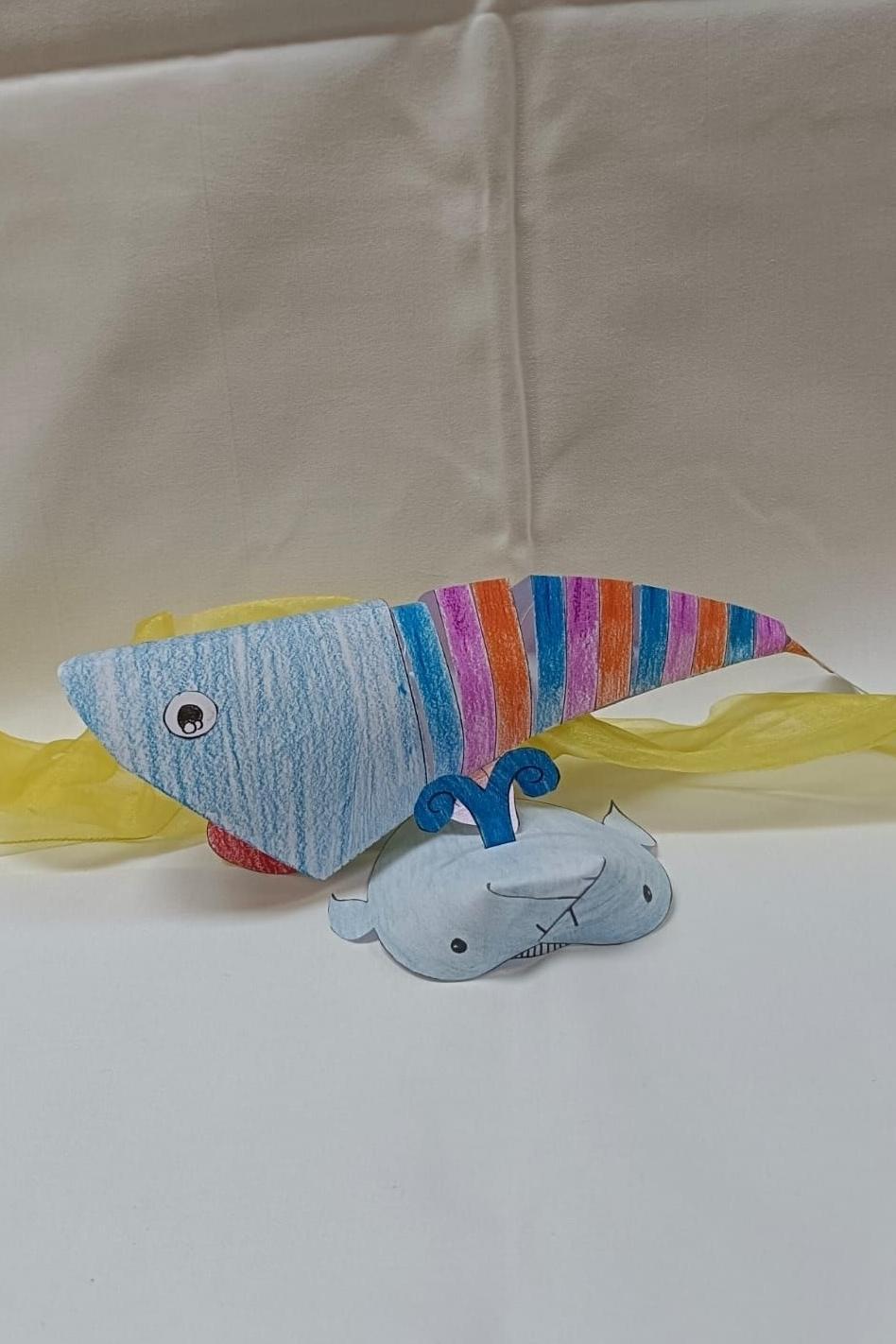 Walfisch basteln