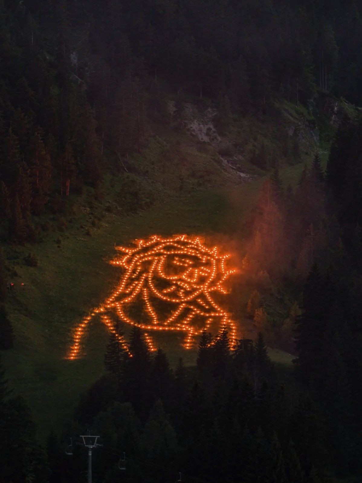 June 13, 2026: Experience the impressive Sacred Heart of Jesus fire in picturesque Nesselwängle