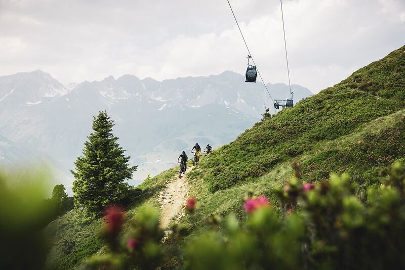 Geführte E-Bike Tour mit Single Trail