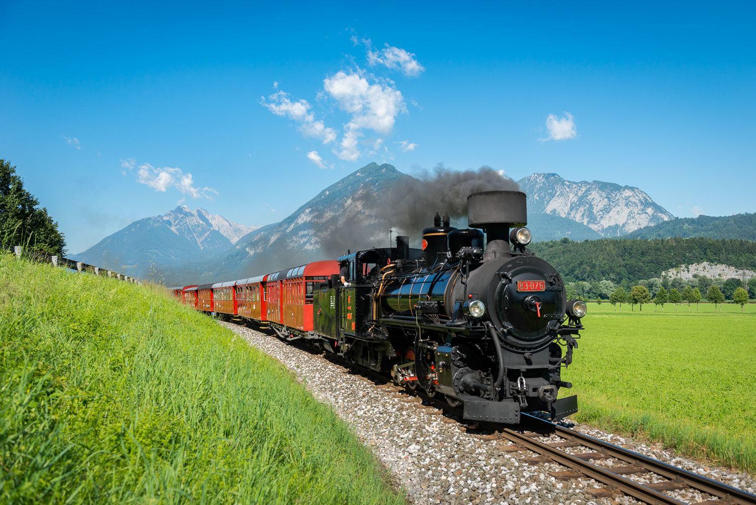 Fahrt mit dem Zillertaler Dampfzug