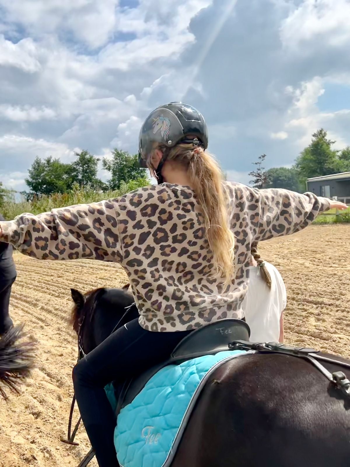 Spiel- & Reitunterricht auf dem Reitplatz