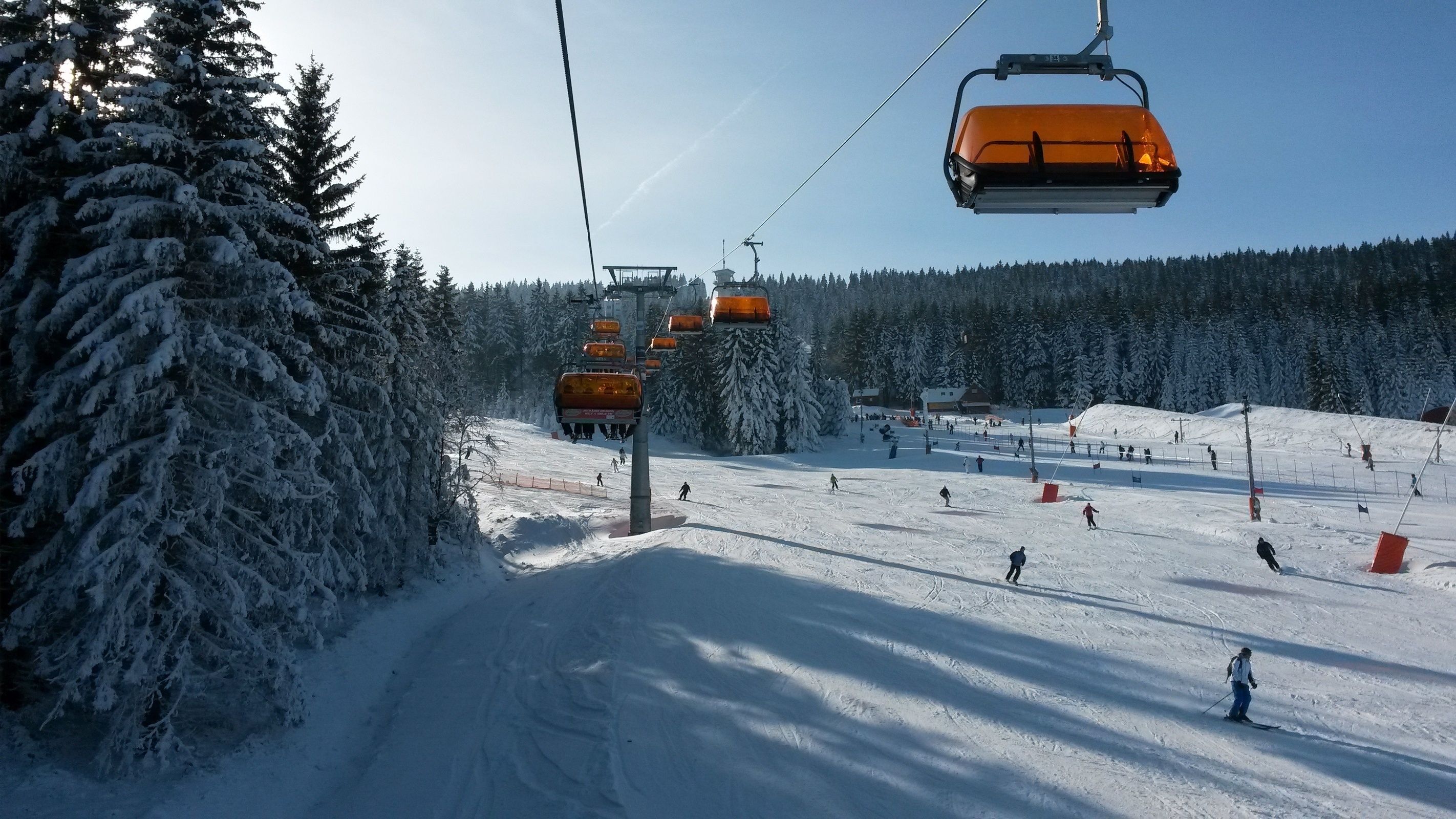 Skifahren am Keilberg (CZ)