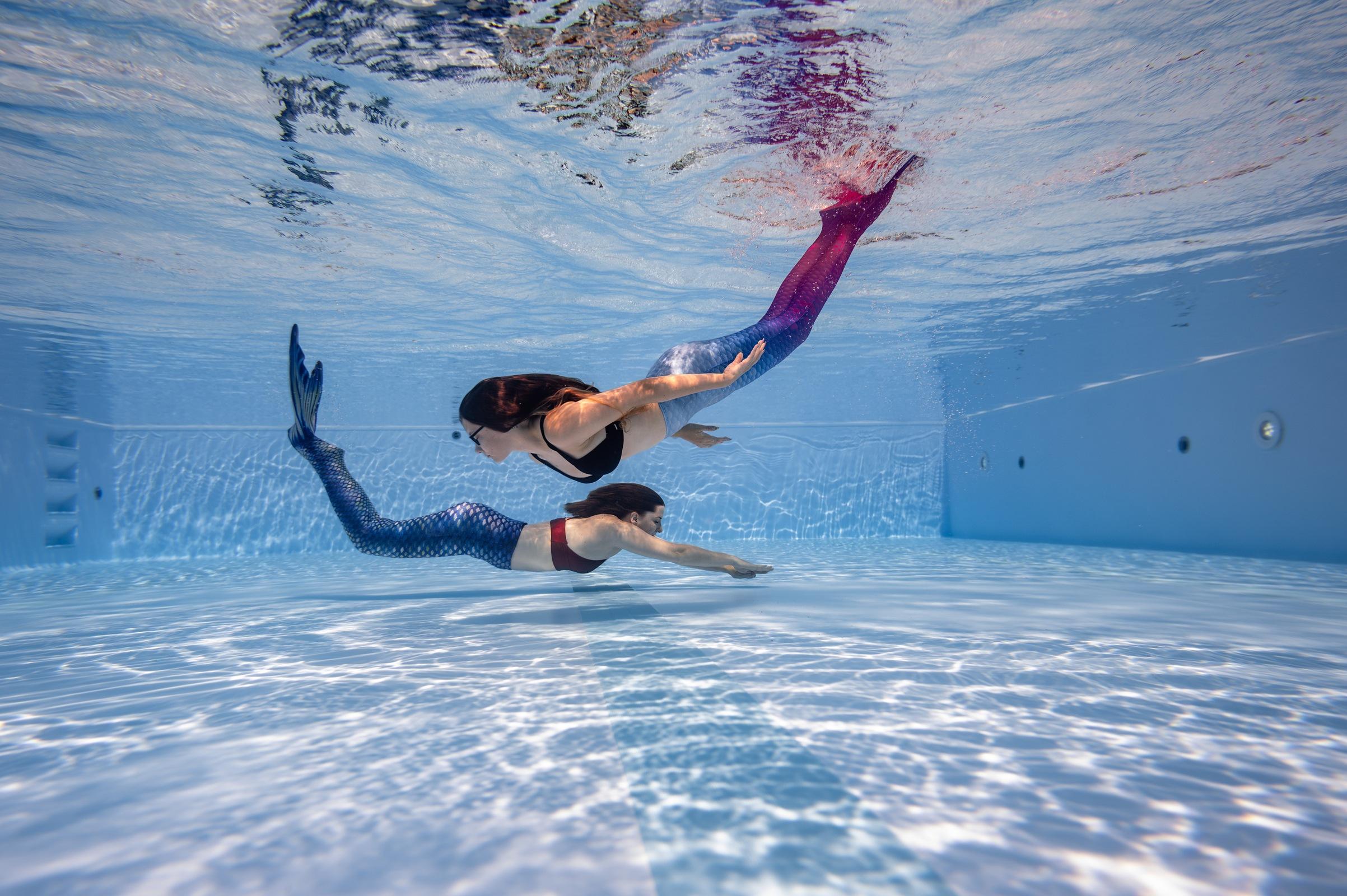 Meerjungfrauenschwimmen Privateinheit