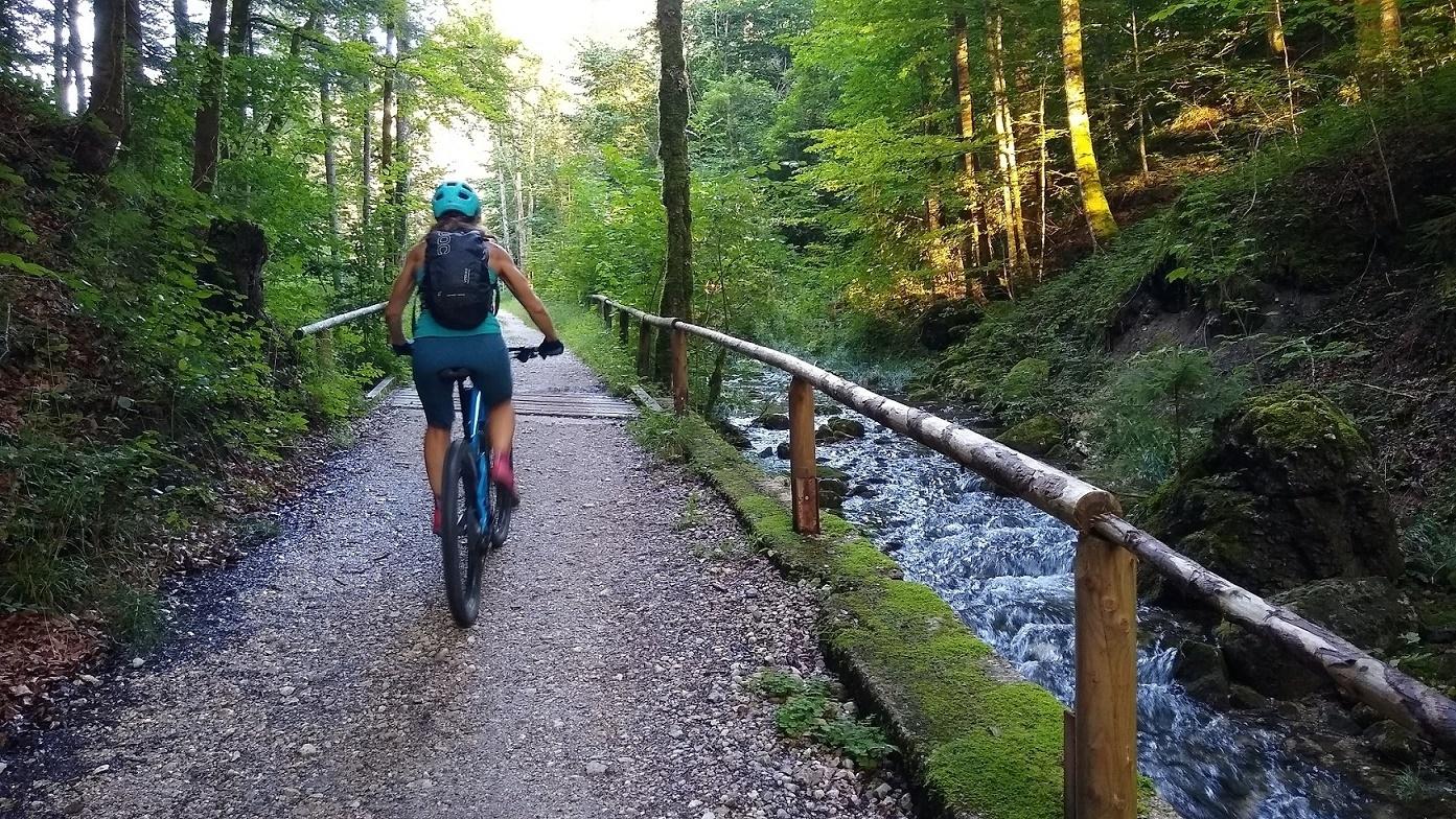 Guided mountain bike tour for advanced bikers - with local guides