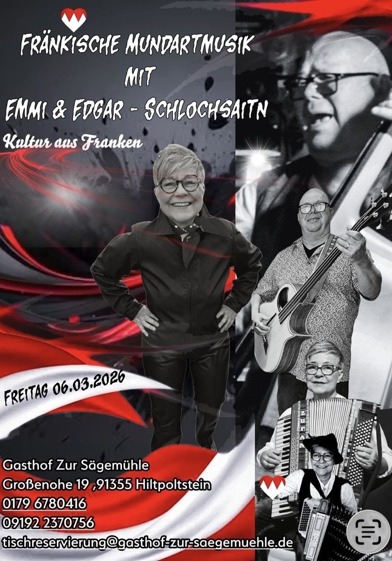 Again and again on Fridays with Emmi Weiss & Edgar 06.03.2026 from 19:00