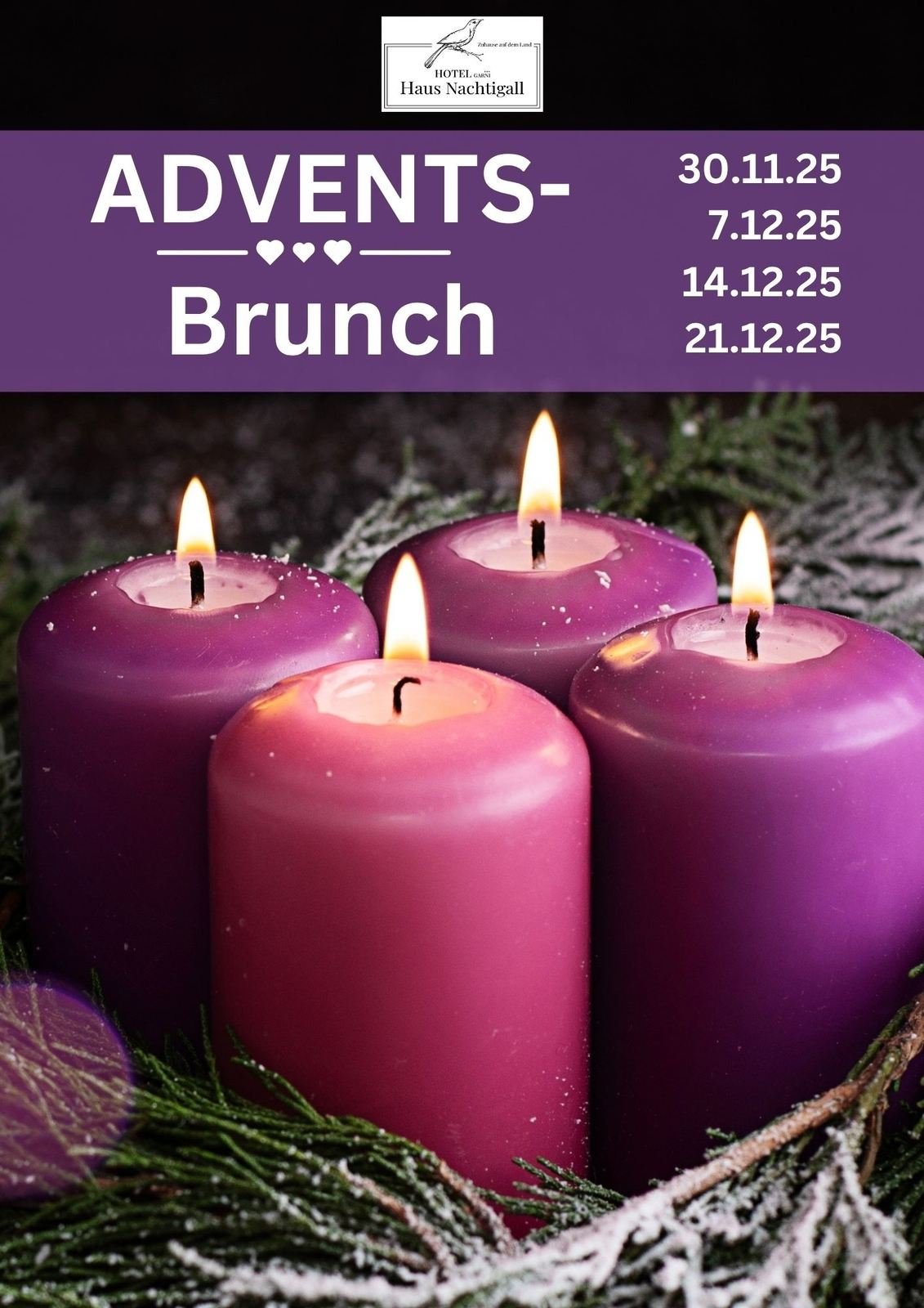 Advent brunch by the fireplace | Lower Rhine - incl. fish