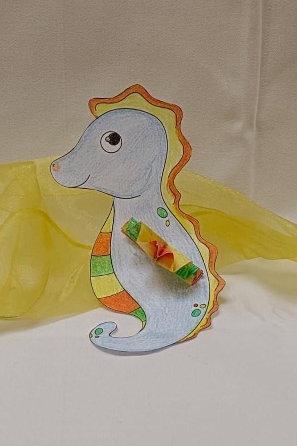 Make a seahorse