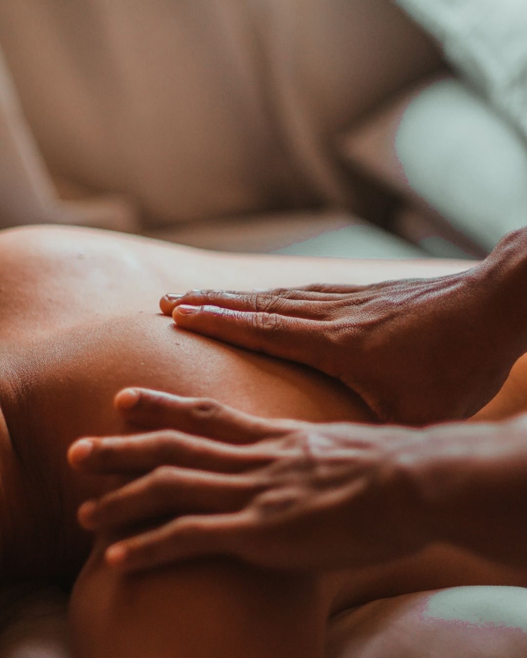 Entspannende/aktivierende Teilmassage