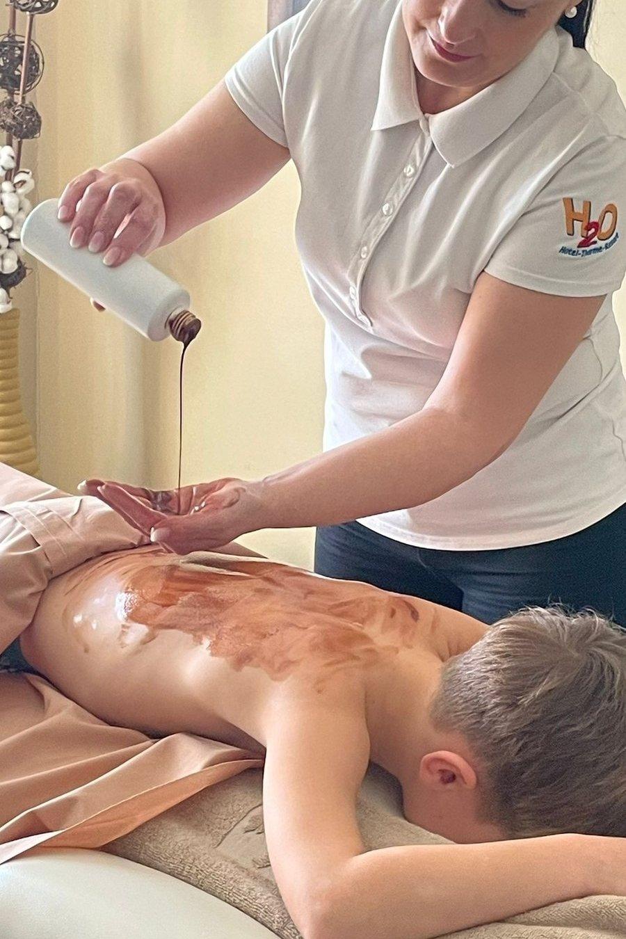 Schoko-Massage