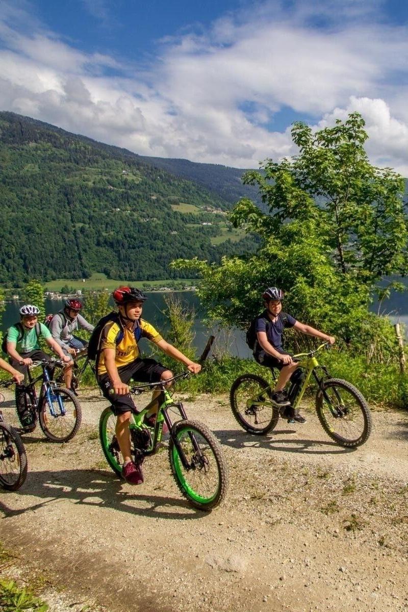 MTB Singletrail in die Vergangenheit