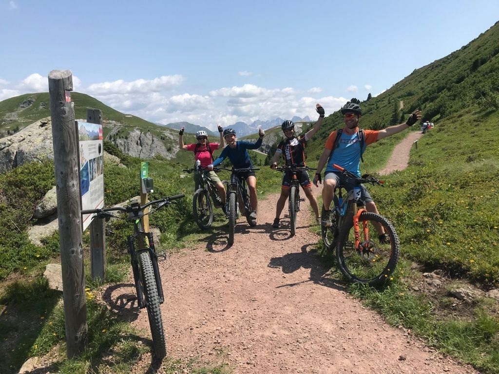 Latemarumrundung,
die Trailtour