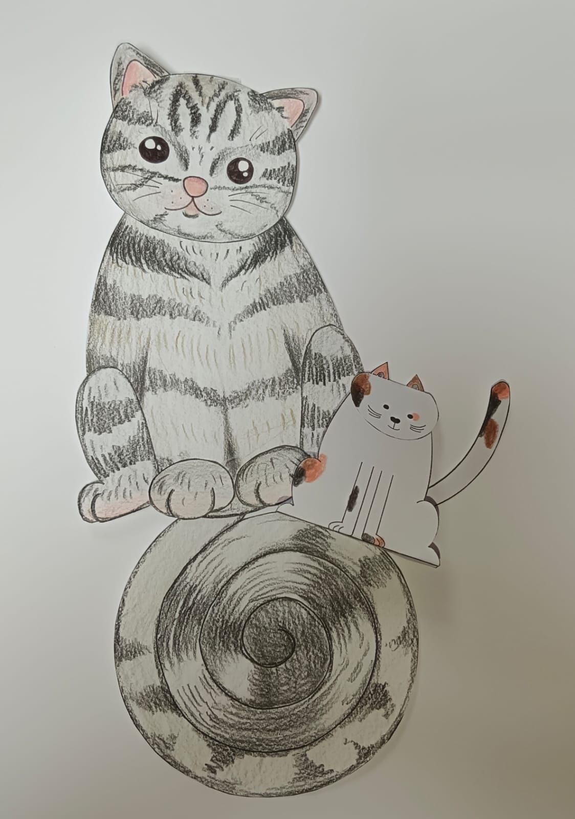 Katze basteln