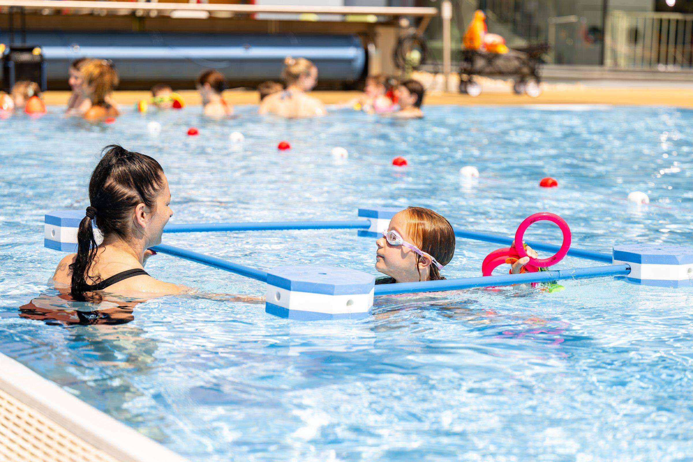 5er Block Privatschwimmstunden Tagesgast exkl. 3h Karte Begleiter