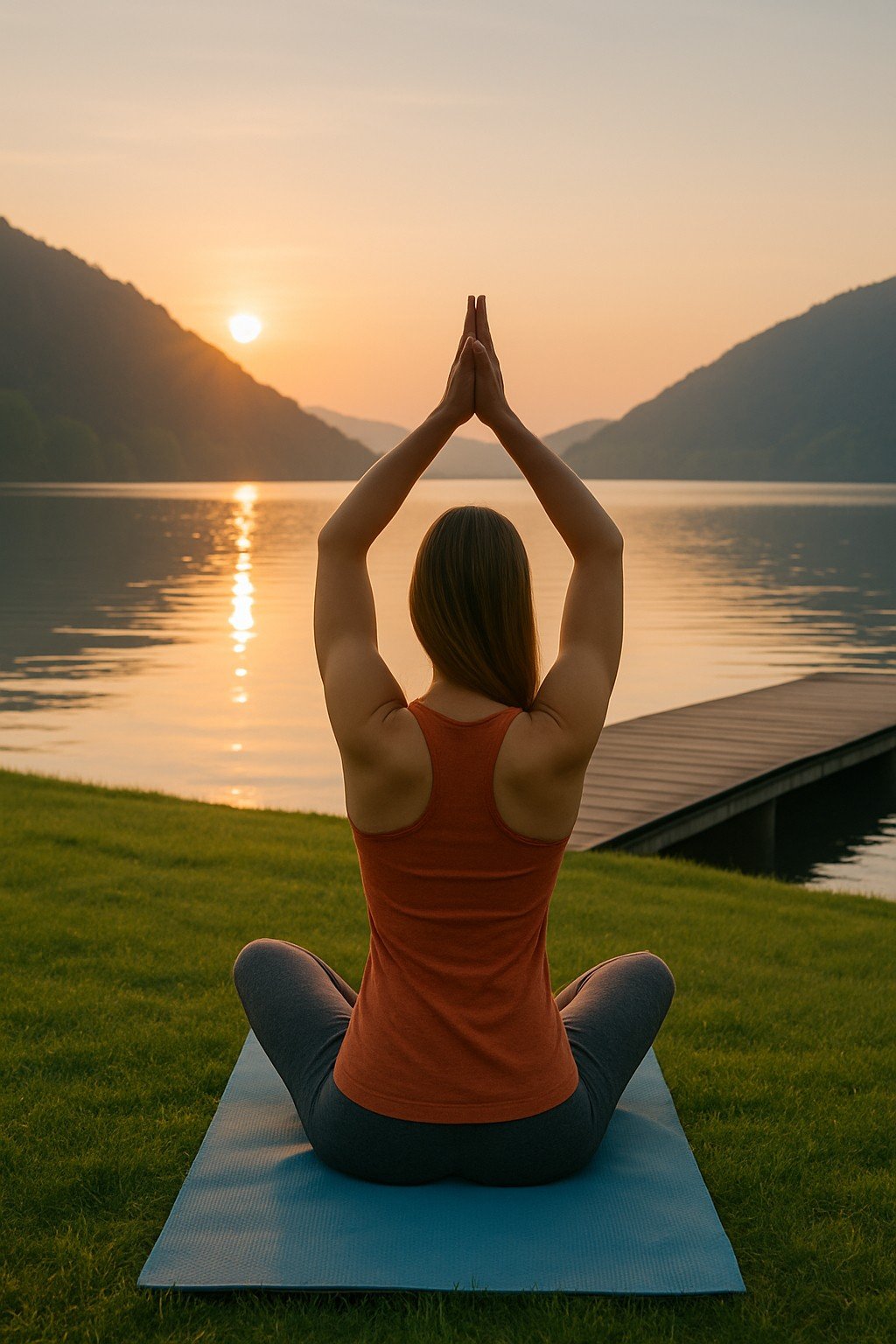 Yoga am Weststrand