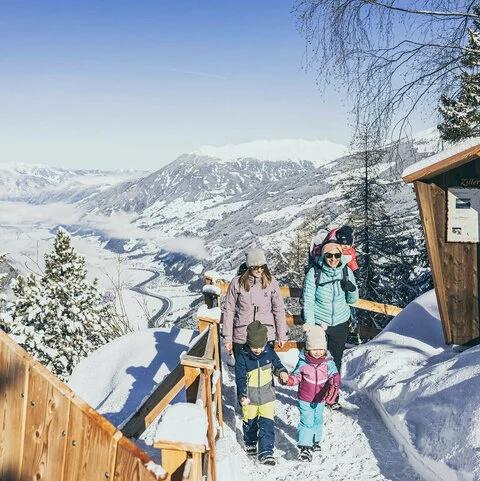 Winterwanderweg Rosenalm